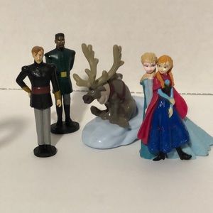 disney store frozen bath toy set